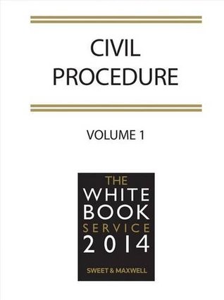 Download The White Book Service 2014: Volume 1 Service - Lord Justice Jackson file in PDF