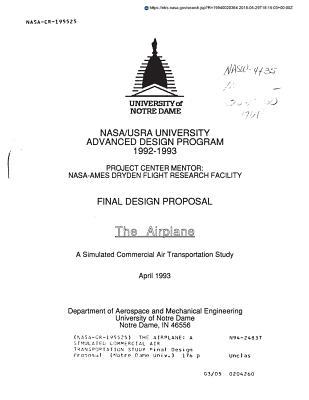 Download The Airplane: A Simulated Commercial Air Transportation Study - National Aeronautics and Space Administration | PDF