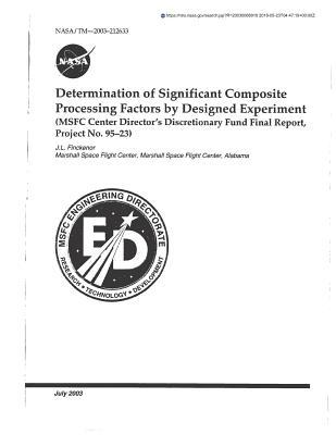 Download Determination of Significant Composite Processing Factors by Designed Experiment (Msfc Center Director's Discretionary Fund) - National Aeronautics and Space Administration file in ePub