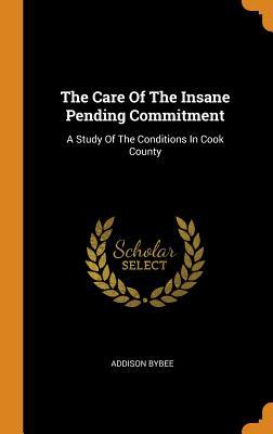 Read The Care of the Insane Pending Commitment: A Study of the Conditions in Cook County - Addison Bybee file in PDF