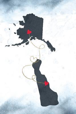 Download Alaska & Delaware: Long Distance Out of State Notebook - Blank Lines -  file in PDF