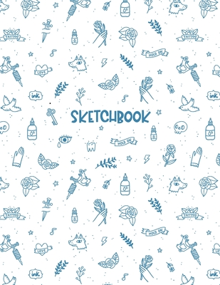 Full Download Sketchbook: Tattoo Art Sketch Pad for Tattoo Designs - 110 Blank Numbered Pages (55 Sheets) for Drawing, Doodling & Sketching - 8.5x11 Large - Soul Press | PDF