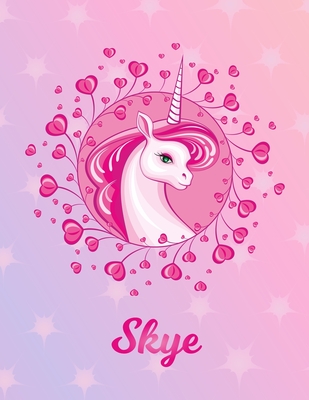 Read Online Skye: Unicorn Sheet Music Note Manuscript Notebook Paper Magical Horse Personalized Letter S Initial Custom First Name Cover Musician Composer Instrument Composition Book 12 Staves a Page Staff Line Notepad Notation Guide Compose Write Songs - Unicornmusic Publications | ePub