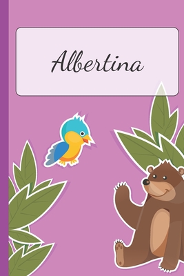 Read Albertina: Personalized Name Notebook for Girls Custemized with 110 Dot Grid Pages A custom Journal as a Gift for your Daughter or Wife Perfect as School Supplies or as a Christmas or Birthday Present Cute Girl Diary - Cute Journal Lovers | ePub